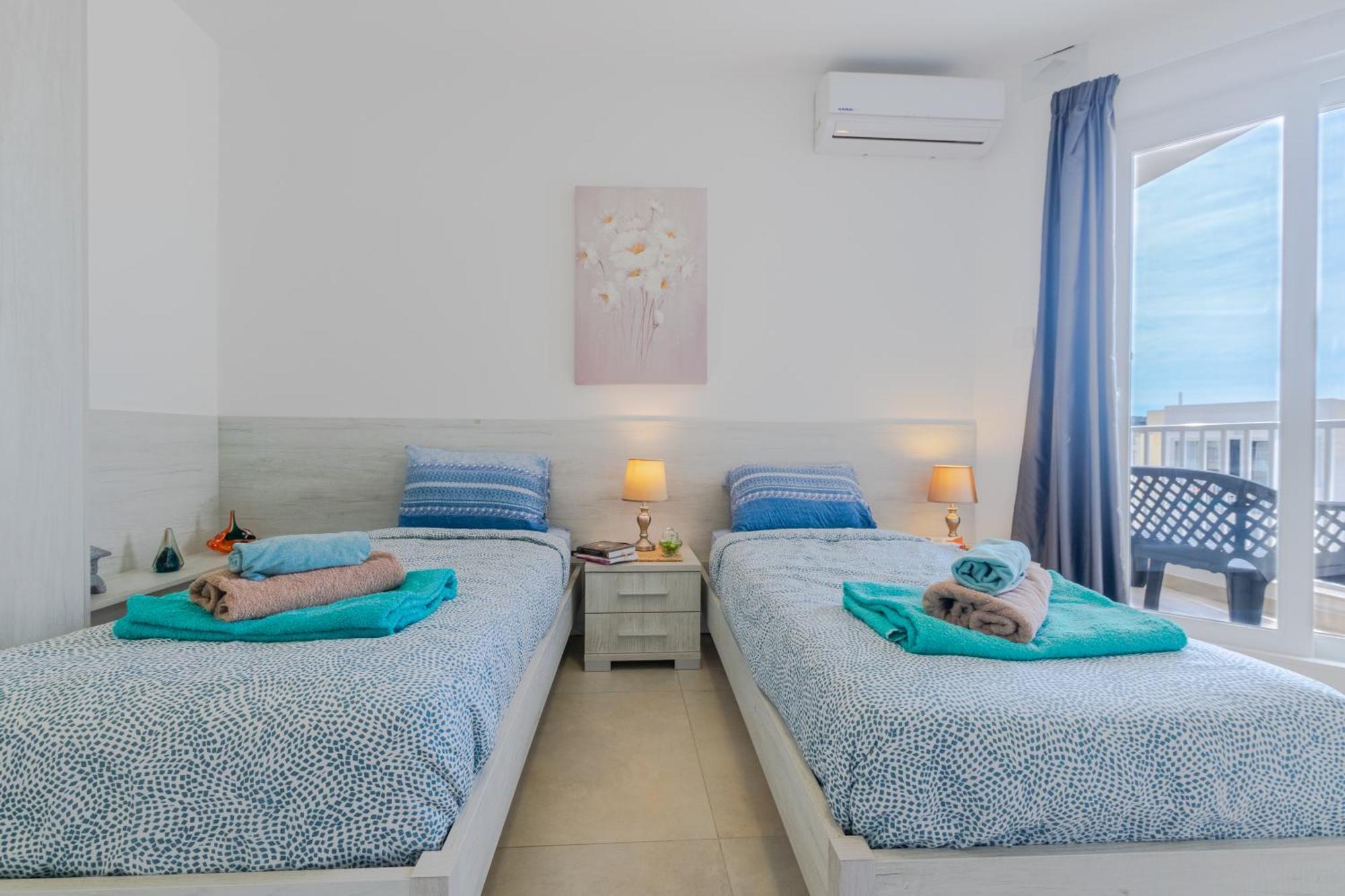 Spacious Brand New Apartment Hc Balcony 3 Bdr 2 Bth Bugibba St. Paul's Bay Dış mekan fotoğraf