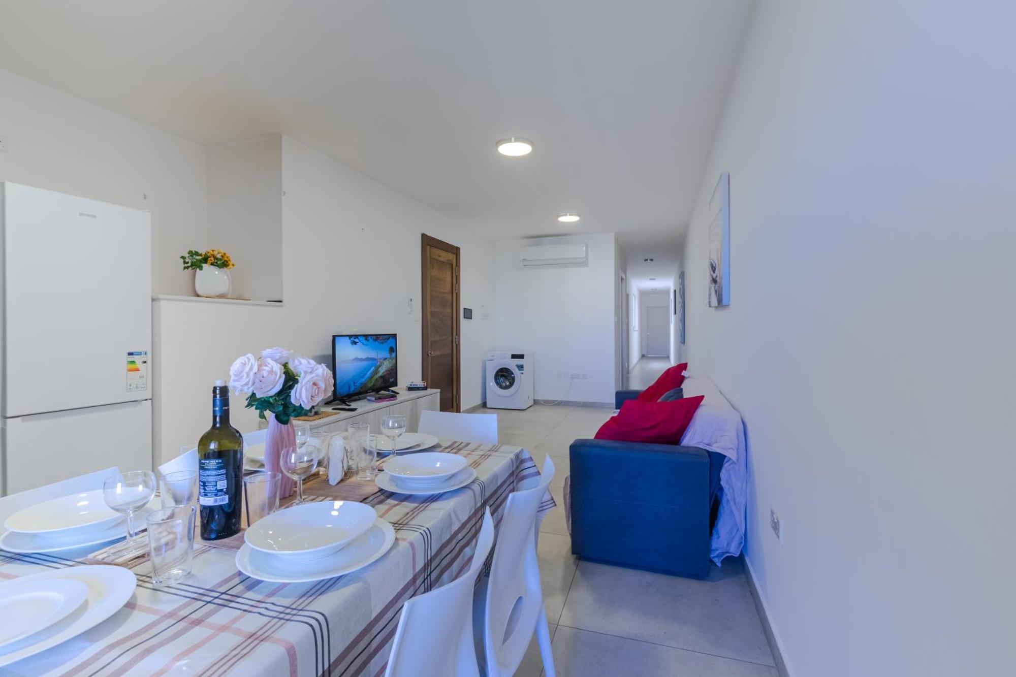 Spacious Brand New Apartment Hc Balcony 3 Bdr 2 Bth Bugibba St. Paul's Bay Dış mekan fotoğraf