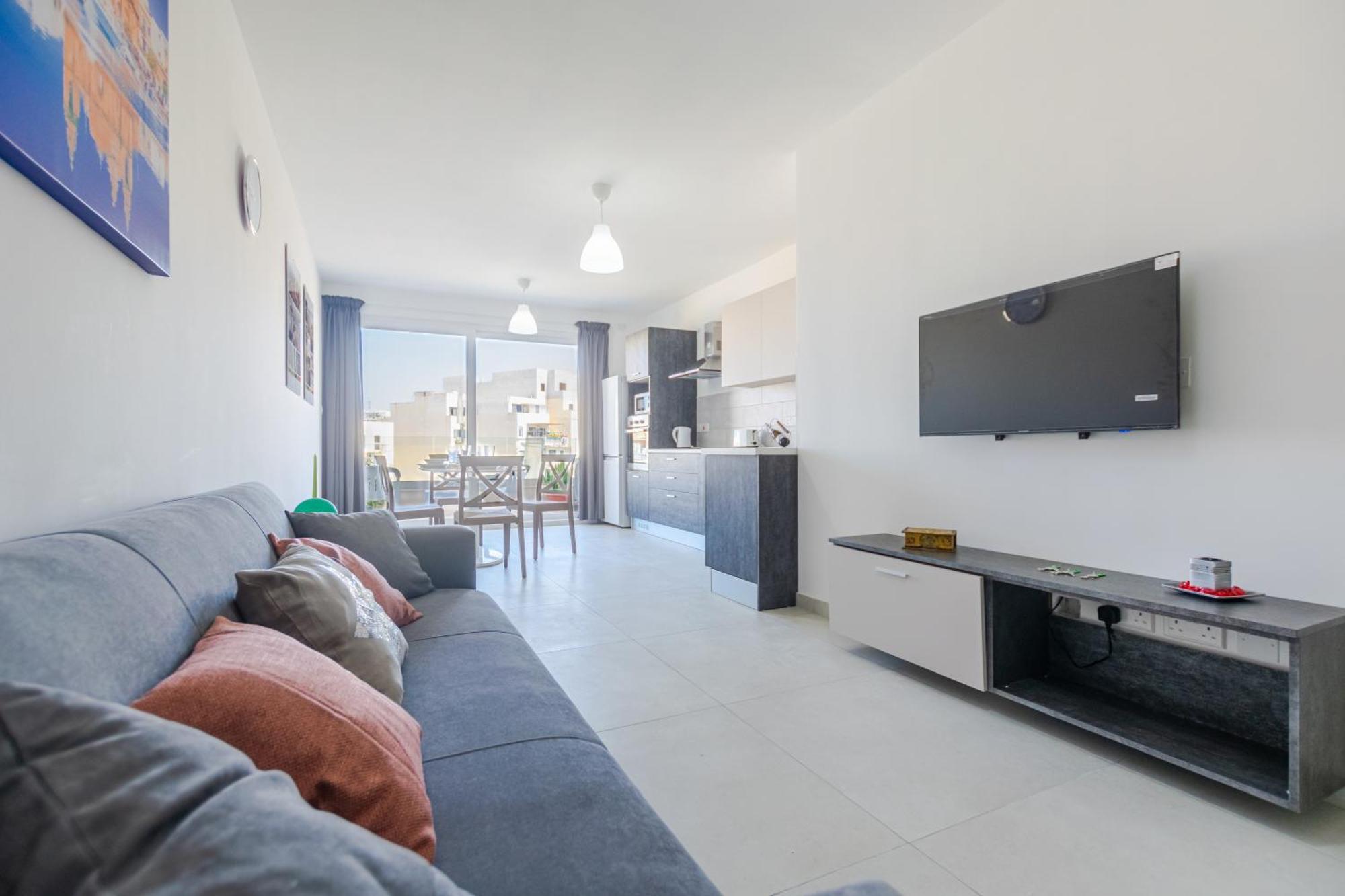 Spacious Brand New Apartment Hc Balcony 3 Bdr 2 Bth Bugibba St. Paul's Bay Dış mekan fotoğraf